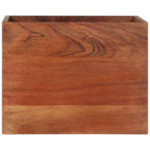 Mensola 40x30x40 Cm In Legno Massello Di Acacia - Foto 2