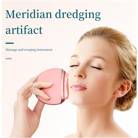 Massaggiatore Elettrico Viso E Corpo Gua Sha Ems Microcorrente 4 Marce Rosa - Foto 4