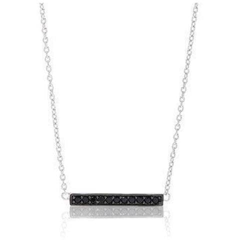 Gioielli C1011-bk. Collana, Colore Grigio. Donna. - In ordine - Foto 3