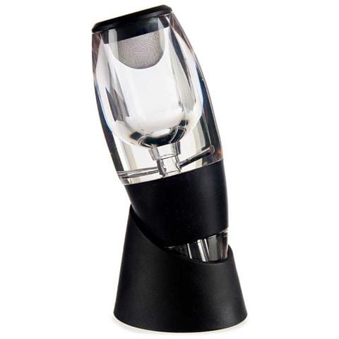 Decanter Da Vino Nero Trasparente Tpe 24 Unità - Foto 2