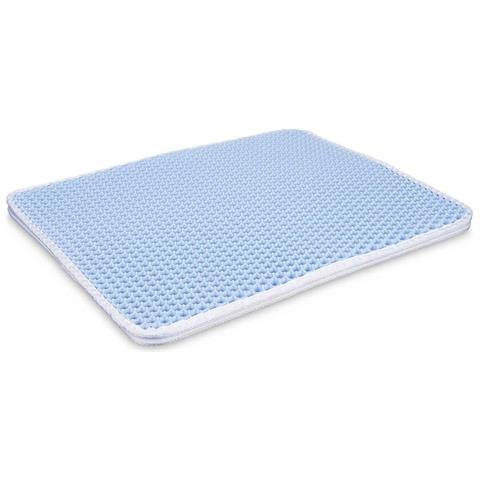 Tappetino Per Lettiera Per Gatti Azzurro 60 X 45 X 1,5 Cm (12 Unità) - Foto 4