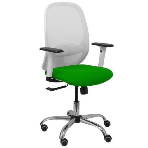 Sedia Da Ufficio 354crrp Bianco Verde - Foto 1