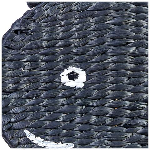 Cestino Per Bambini Balena Orania Vimini Nero - Foto 2