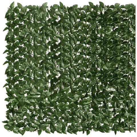 Paravento Da Balcone Con Foglie Verde Scuro 200x150 Cm - Foto 3