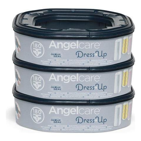 Contenitore Pannolini 9700272300 Angelcare Miss K Bianco - Foto 1