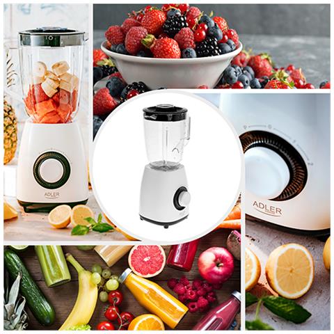 AD 4085 frullatore 1,5 L Frullatore da tavolo 1000 W Nero, Bianco - Foto 12