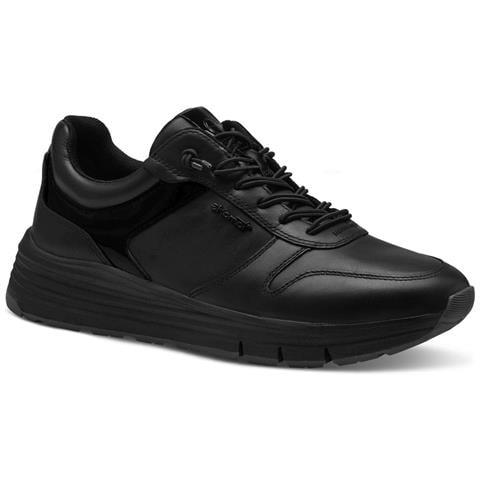 Black Casual Closed Sport Shoe Sneakers Pelle Scarpe Donna Nero Eu 37, 1-23730-41 007 - Foto 1