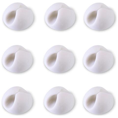 Set Da 9 Organizer Per Cavi White - Foto 1