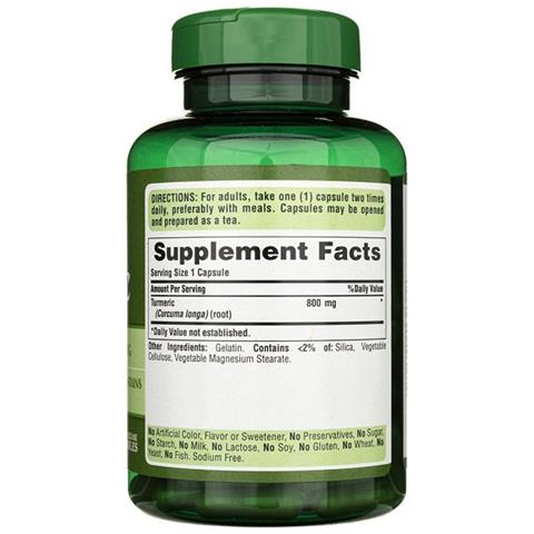 Curcuma 800 Mg 100 Capsule A Rilascio Rapido - Foto 2
