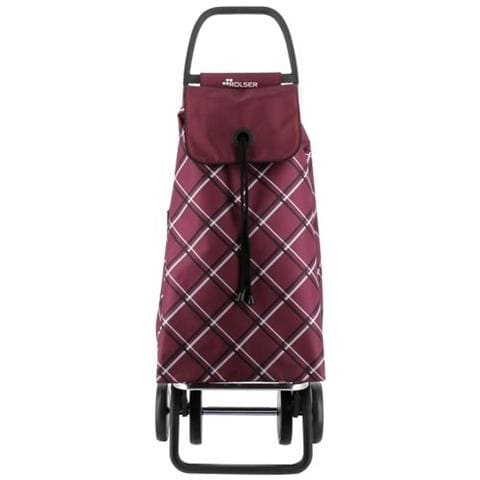 Carrello Della Spesa A 4 Ruote, 43l, Bordeaux - Imx398 Burdeos - Foto 1