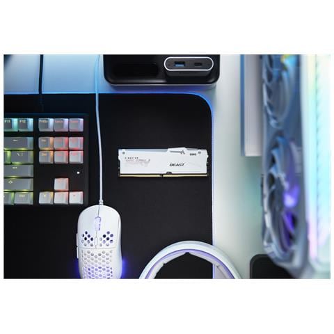 FURY Beast 32GB 6000MT /s DDR5 CL30 DIMM White RGB EXPO - Foto 2