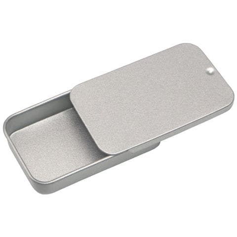 Set Di 10 Scatole Di Latta Rosa Sakura Con Coperchi Scorrevoli Silver - Foto 1