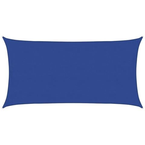 Vela Parasole 160 G/m Rettangolare Blu 4x7 M In Hdpe - Foto 2