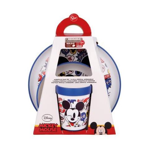 Set Baby Premium 3 Pz Mickey Mouse - Foto 2