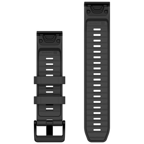 Cinturino In Silicone Quickfit 22mm, Graphite - Foto 3