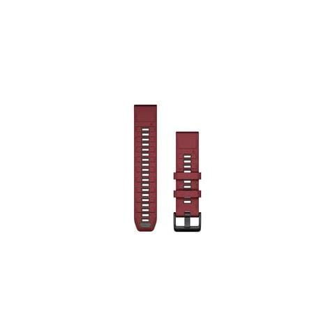 Garmin Quickfit-armband 22 Mm Silikon Marsala/graphit (010-13392-06) - Foto 1