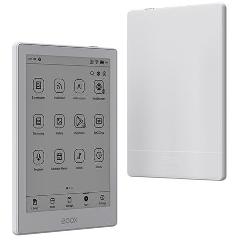 E-reader Go 6'' Bianco - Schermo E-ink Con Android 11 E Play Store - Foto 2