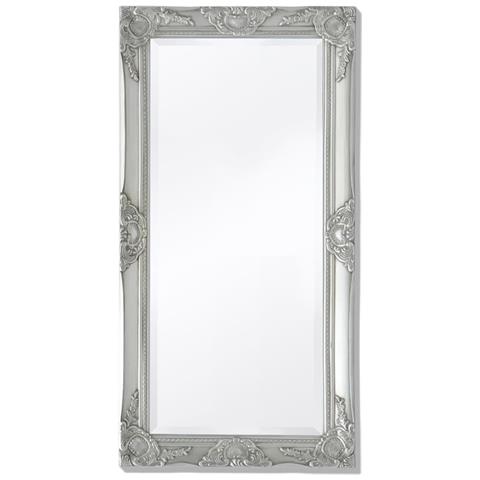 Lusso Casadino -  Specchio Da Parete Stile Barocco 100x50 Cm Argento - Foto 2