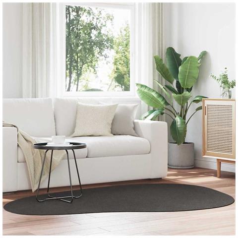 Tappeto HUARTE Antracite 140 x 200 cm Poliestere - Foto 2