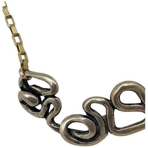 Collana Entangle In Oro Con Catena Placcata - Foto 4