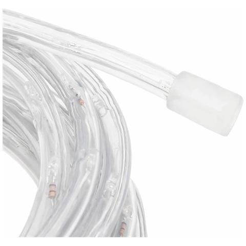 Luce a corda con 2400 LED Bianco caldo 100 m PVC - Foto 8