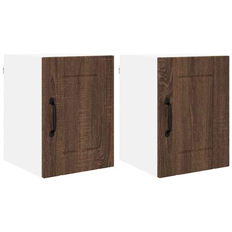 Mobile da cucina 2 pcs Rovere Marrone 30 x 31 x 40 cm - Foto 1