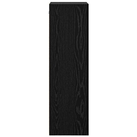 Mobile TV da parete Rovere Nero 40,5 x 30 x 102 cm - Foto 7