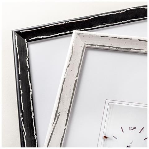 Metropolis Struttura In Legno 20x30 Cm Bianco-argento - Foto 3