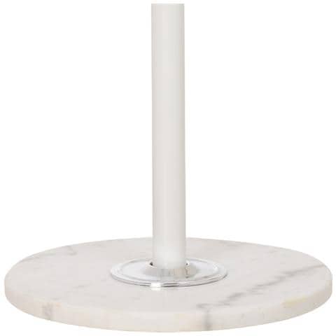 Appendiabiti In Metallo Bianco Con Portaombrelli E 5 Ganci D36x172h Cm - Foto 6
