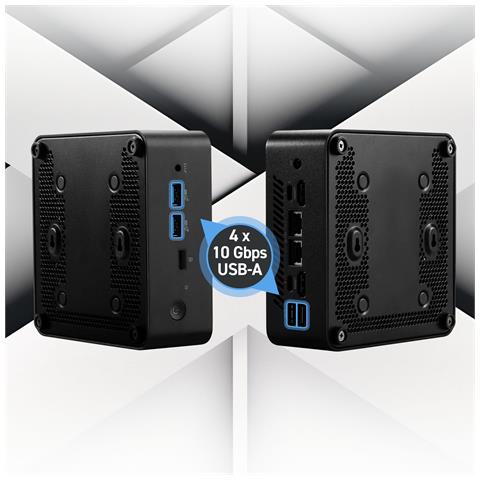 Cubi NUC 1M i7 150U FS 16GB 1TB W11P Intel Core 7 DDR5-SDRAM SSD Windows 11 Pro Mini PC Nero - Foto 35