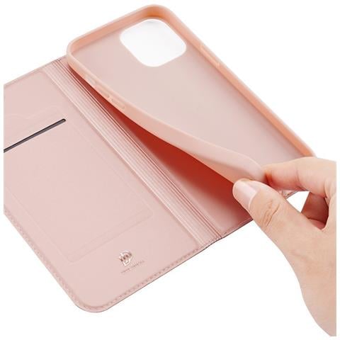 Skin Pro Bookcase Tipo Custodia Iphone 13 Pro Rosa - Foto 1
