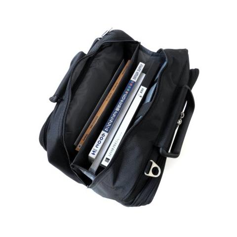 Borsa Notebook fino a 15" in Nylon e Tessuto - Nero - Foto 2