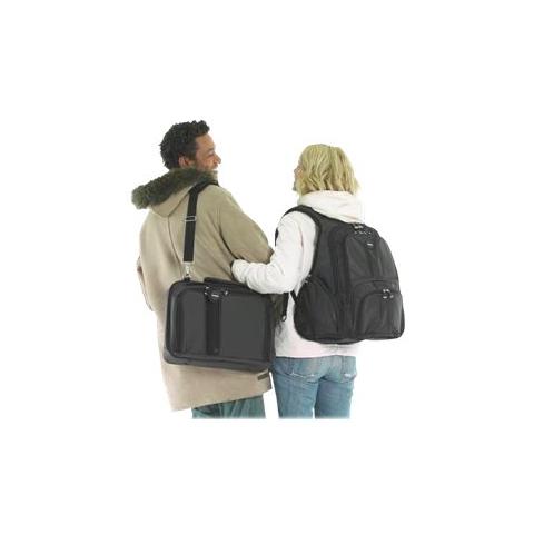 Borsa Notebook fino a 15" in Nylon e Tessuto - Nero - Foto 6