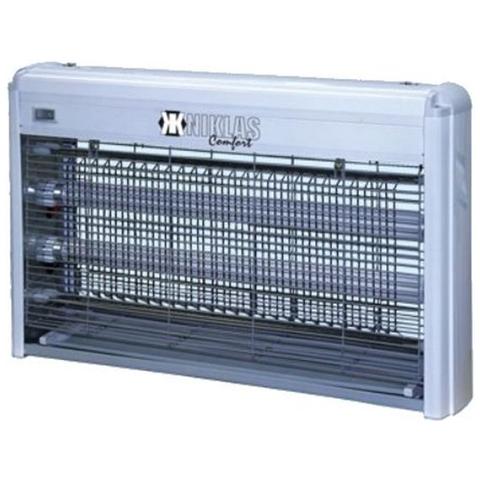 Sterminatore elettrico di insetti in alluminio con lampade neon 2x15 watt - Foto 3