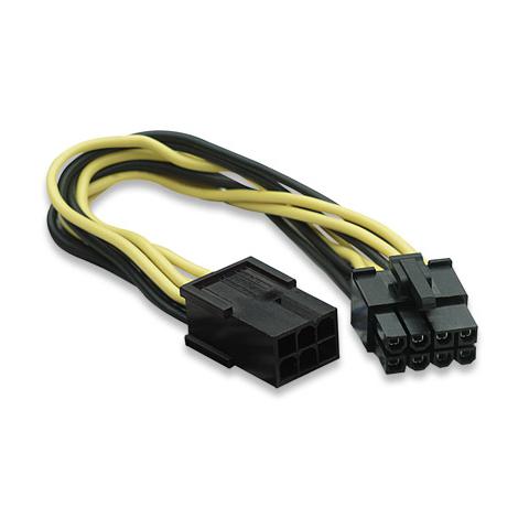 Cavo Interno Alimentazione Pci Express 6/8 Poli Cm 19 - Foto 1