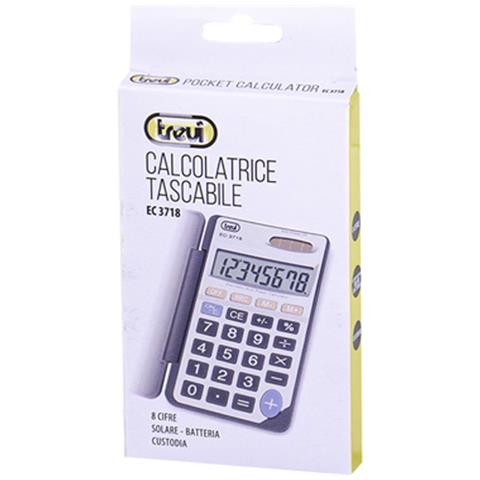 Calcolatrice Elettronica Tascabile Ec 3718 - Foto 2
