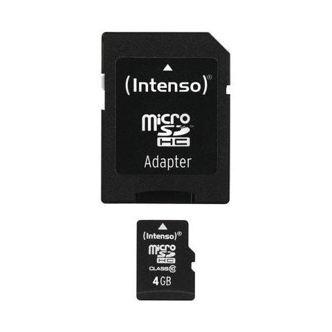 4GB MicroSDHC, 4 GB, Micro Secure Digital High-Capacity (MicroSDHC) , 20 MB / s, Nero, 1,1 cm, 1,5 cm - Foto 2