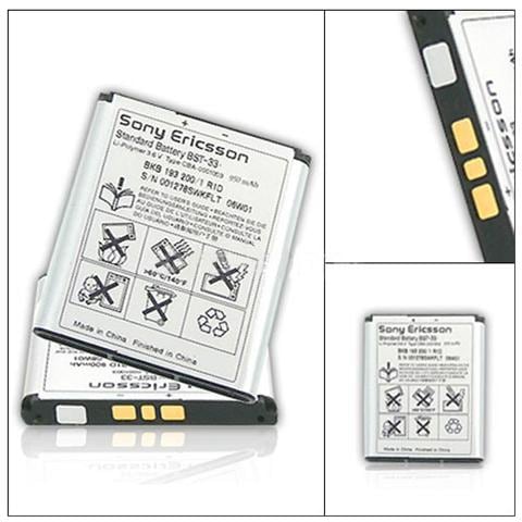 Sony Ericsson Batteria Bst-33 950ma Originale K800 W300 M600 K530 Z800 W880 - Foto 1