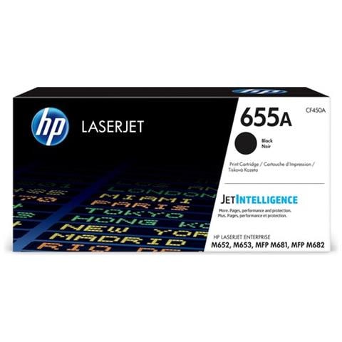 CF450A 655A Toner Originale Nero per LaserJet MFP M682z Capacità 12500 Pagine - Foto 4