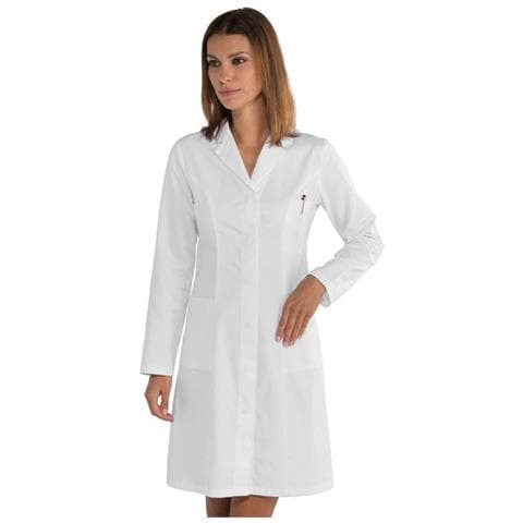 Camice Donna Valencia SLIM Bianco - Colore Bianco L - Foto 1