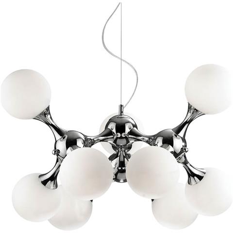 Lampada A Sospensione 9 X 40w E14 Cromo - Foto 1