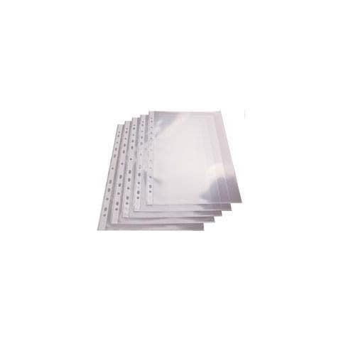 Busta trasparente, formato DIN A4, in pellicola PP, quantità 100 - Foto 1