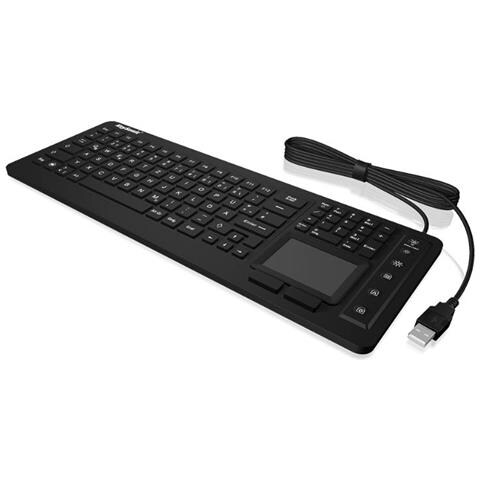 Ksk-6231inel Tastiera Usb Qwerty Inglese Us Nero - Foto 2