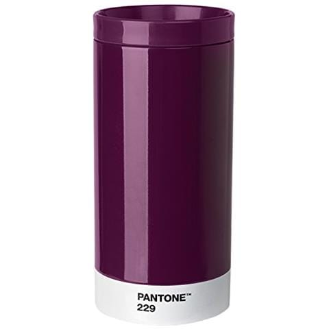 Tazza Da Viaggio, Acciaio Inossidabile, Abs, Aubergine 229, 7.5 X 7.5 X 16.4 Cm - Foto 1