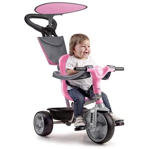 Triciclo Evolutivo 3 X 1 Baby Plus Music Rosa Con Suoni E Capottina Fms 800012132 - Foto 4