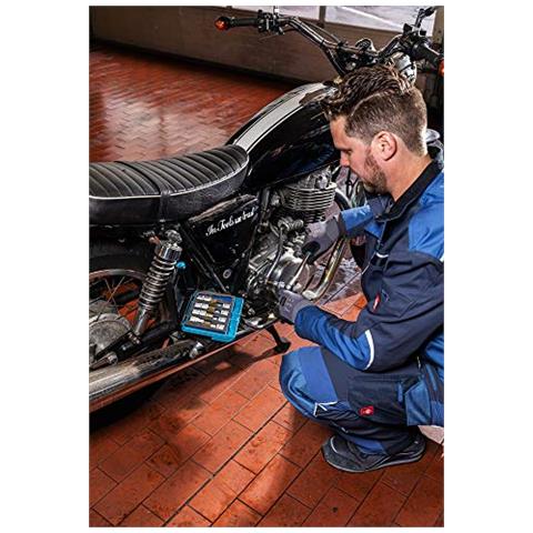 986 / 9n Serie Di Inserti Chiave A Bussola Per Giraviti, Oro, Attacco Quadro, Cavo, 12,5 Millimetri 1/2 Di Pollice - Foto 2