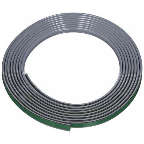 Profilo Argento Per Auto Con Biadesivo 3m Apt, 11 Mm X 5 Mt - Foto 1