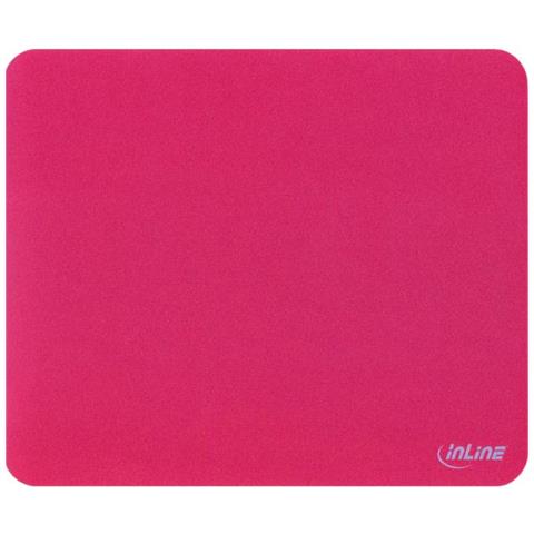 Inline® Maus-pad Laser, Ultradünn, Rot, 220x180x0,4mm (55456r) - Foto 1
