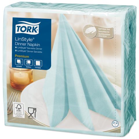 478880 tovagliolo di carta Colore acqua 50 pz - Foto 1