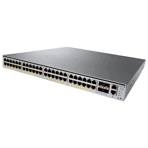 Cat 4948e-f Ipb 48x 10 / 100/1000+ 4 Sfp+ Ac Ps Fr Ext In - Foto 1